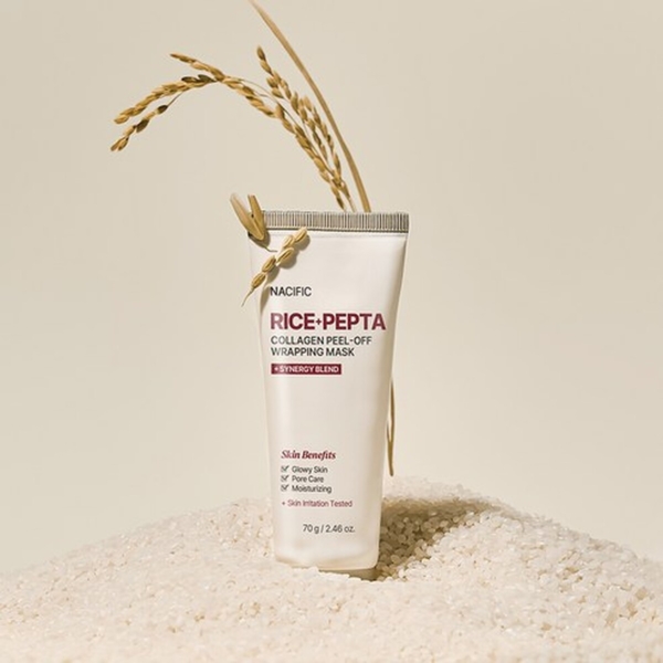 NACIFIC Rice Pepta Collagen Peel-Off Wrapping Mask 70g