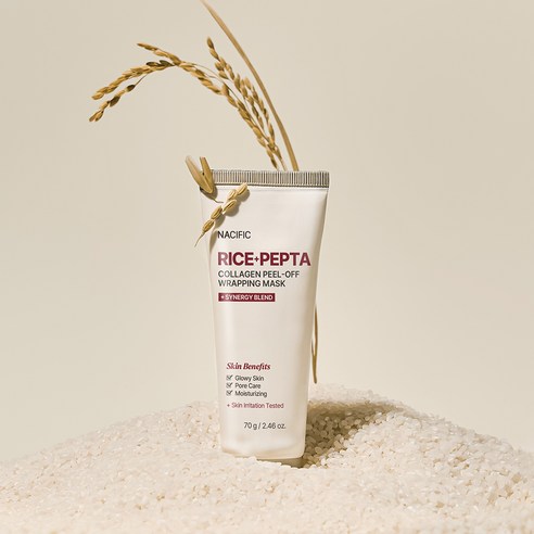 NACIFIC Rice Pepta Collagen Peel-Off Wrapping Mask 70g