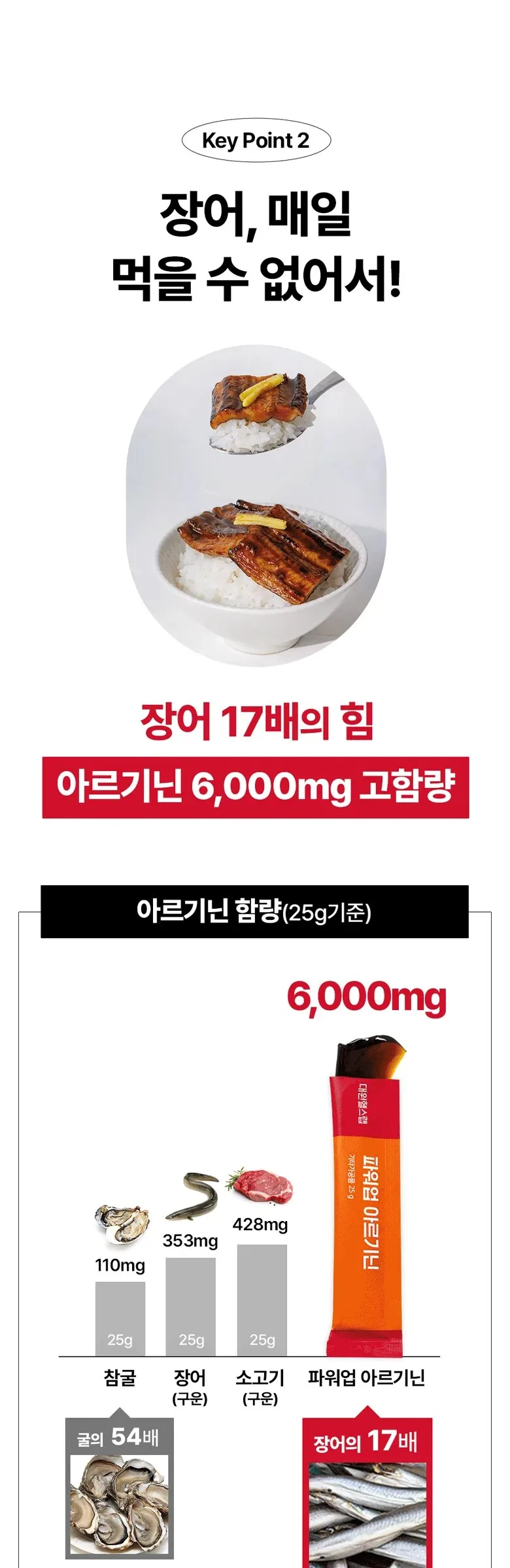 Daewon Pharmaceutical Power-Up Arginine 350g (14 Sticks) x 3 Packs Detail