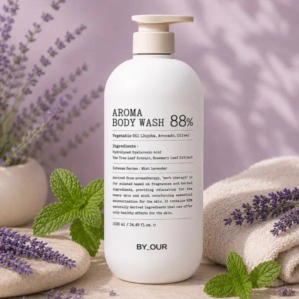 BY_OUR Aroma Body Wash Mint Lavender 1.02L