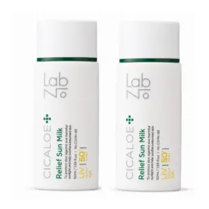 LabNo CICALOE Relief Sun Milk SPF50+ PA++++ 50ml x 2ea