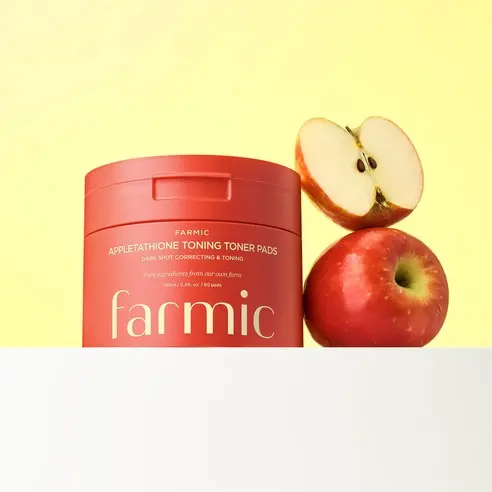 FARMIC Appletathione Toning Toner Pads 160ml (60 pads)