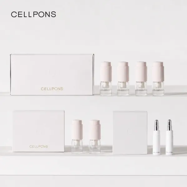 CELLPONS GORAE PEPTIDE FACE-FIT LIFTING AMPOULE MASK 6 weeks+ Spot Corrector 2pcs Set