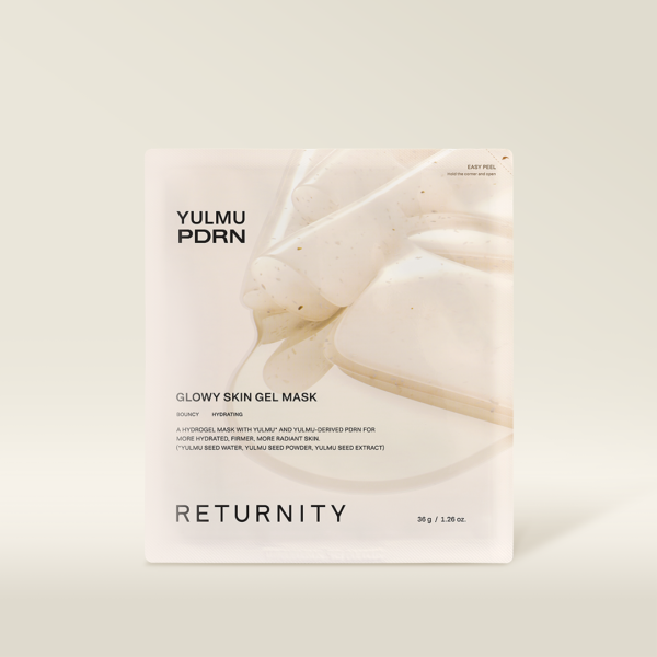 RETURNITY YULMU PDRN GLOWY SKIN GEL MASK 36g x 3ea