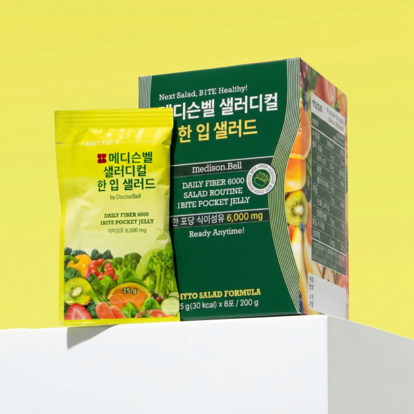 Medisonbell Salady Cool Bite Salad Jelly 7 Packs + 1 Pack / 14 Packs