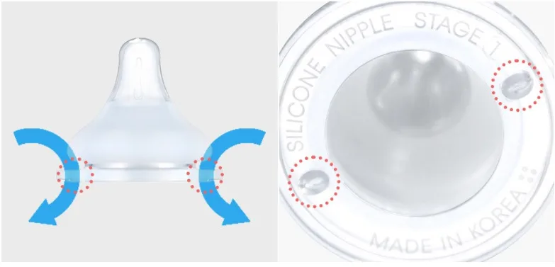 Grosmimi THE EASY Silicone Teat Twin Pack Stage 4 - Image 5