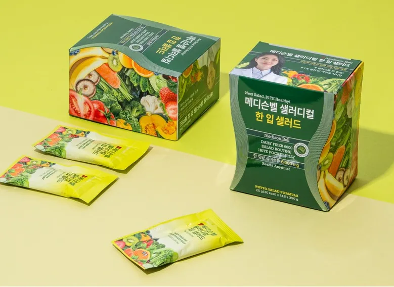 Medisonbell Salady Cool Bite Salad Jelly 7 Packs + 1 Pack / 14 Packs - Image 5