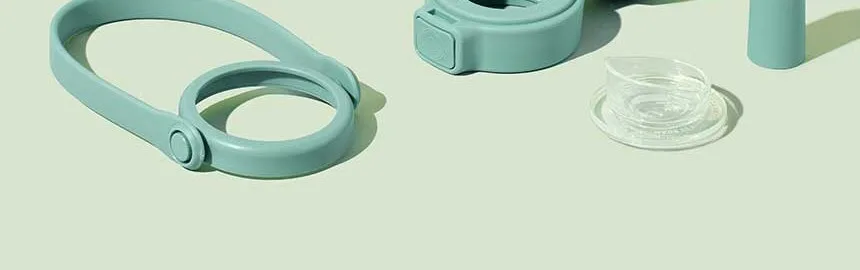 GROSMIMI PPSU Olive Baby Tumbler Detail