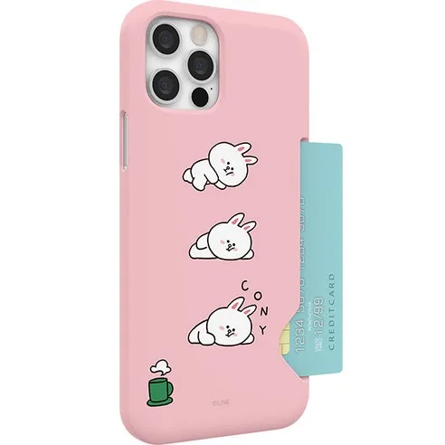 LINE FRIENDS Slim Card Storage Phone Case - iPhone 13 Pro Max - Image 2