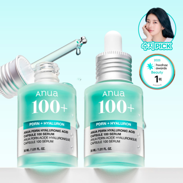 Anua PDRN Hyaluronic Acid Capsule 100 Serum 30ml+30ml