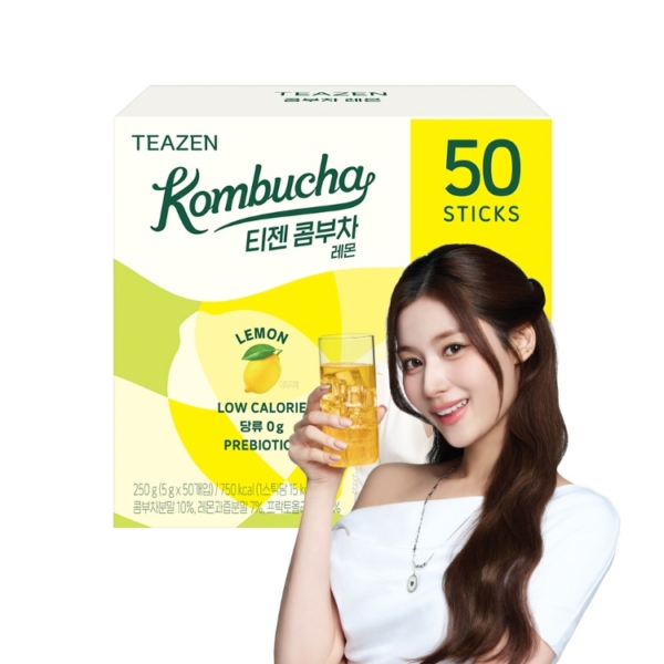 TEAZEN Kombucha Lemon 5g x 50 Sticks