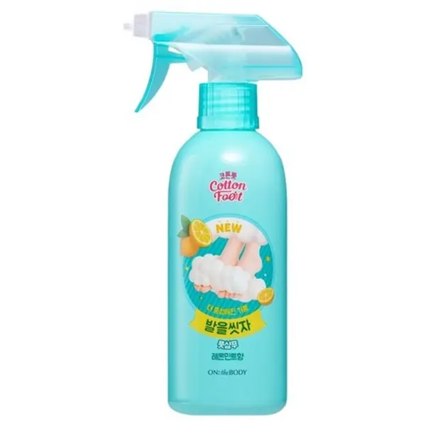 ON:THE BODY Cotton Foot Cleansing Foot Shampoo 2.0 Lemon Mint Scent 385ml