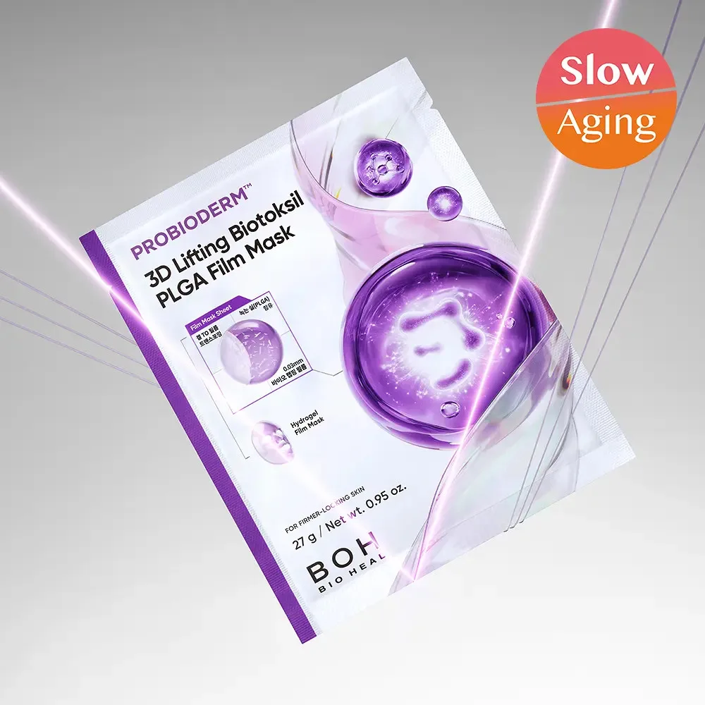 BIOHEALBO Probioderm 3D Lifting Biotoksil PLGA Film Mask 4 Sheets - Image 3