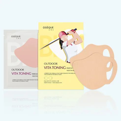 OSÈQUE Outdoor Vita Toning Patch - Buddy Type 3 Uses (Individually Pouched)