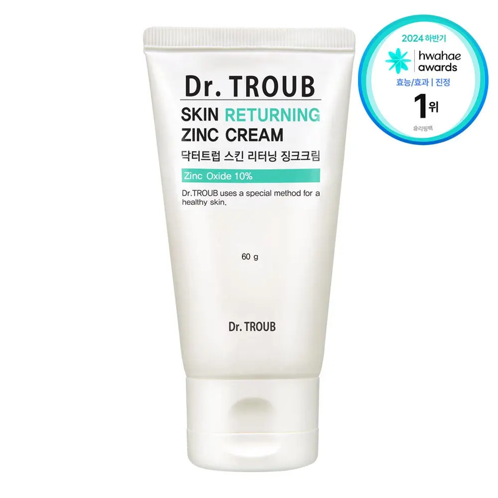 SIDMOOL Dr. TROUB Skin Returning Zinc Cream 60g