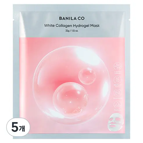 BANILA CO White Collagen Hydrogel Mask 32g*5sheets