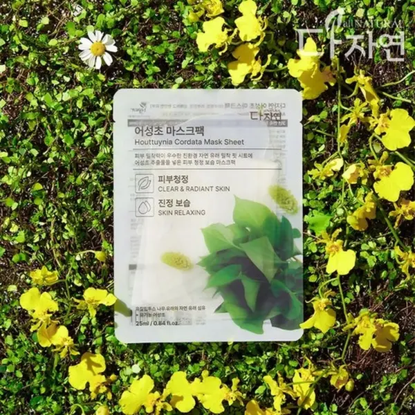allNATURAL Houttuynia Cordata Mask Sheet 30pcs