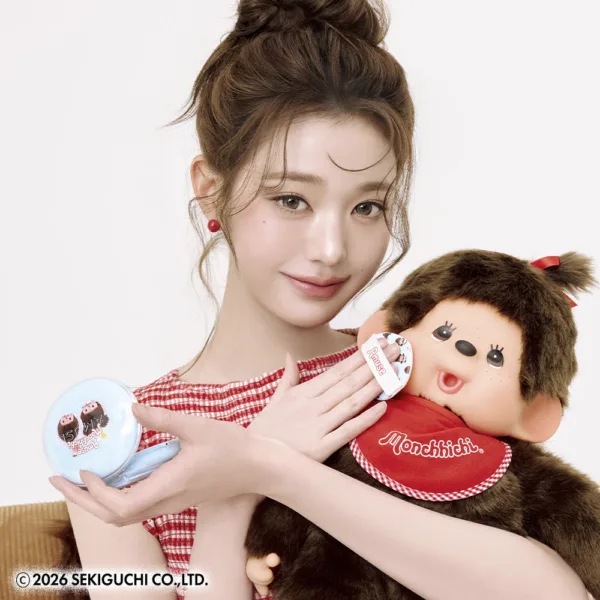 AMUSE Airy Pore Cover Cushion 15g SPF50+ Monchhichi Limited Edition