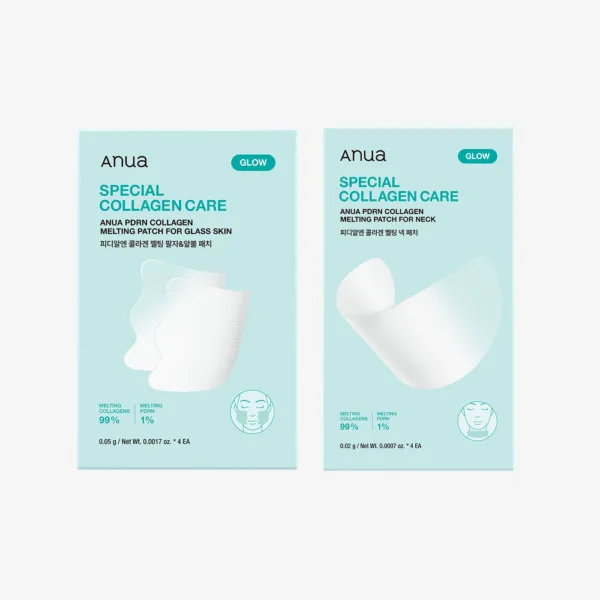 Anua PDRN Collagen Melting Patch Set (Nasolabial & Neck)