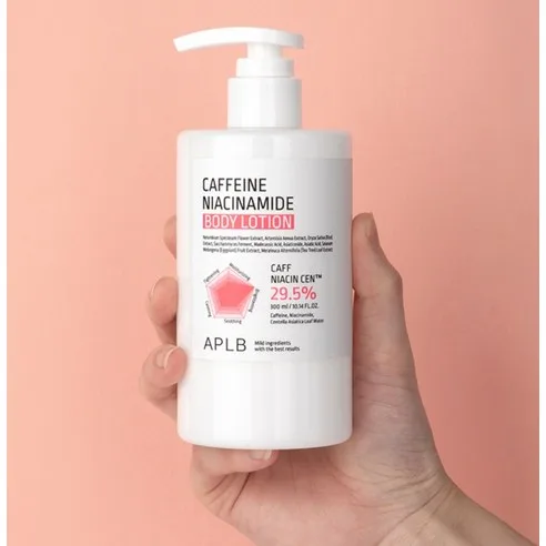 APLB Caffeine Niacinamide Body Lotion 300ml - Image 2