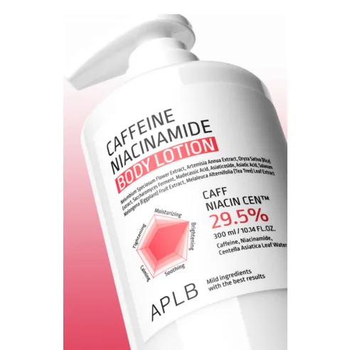 APLB Caffeine Niacinamide Body Lotion 300ml - Image 5