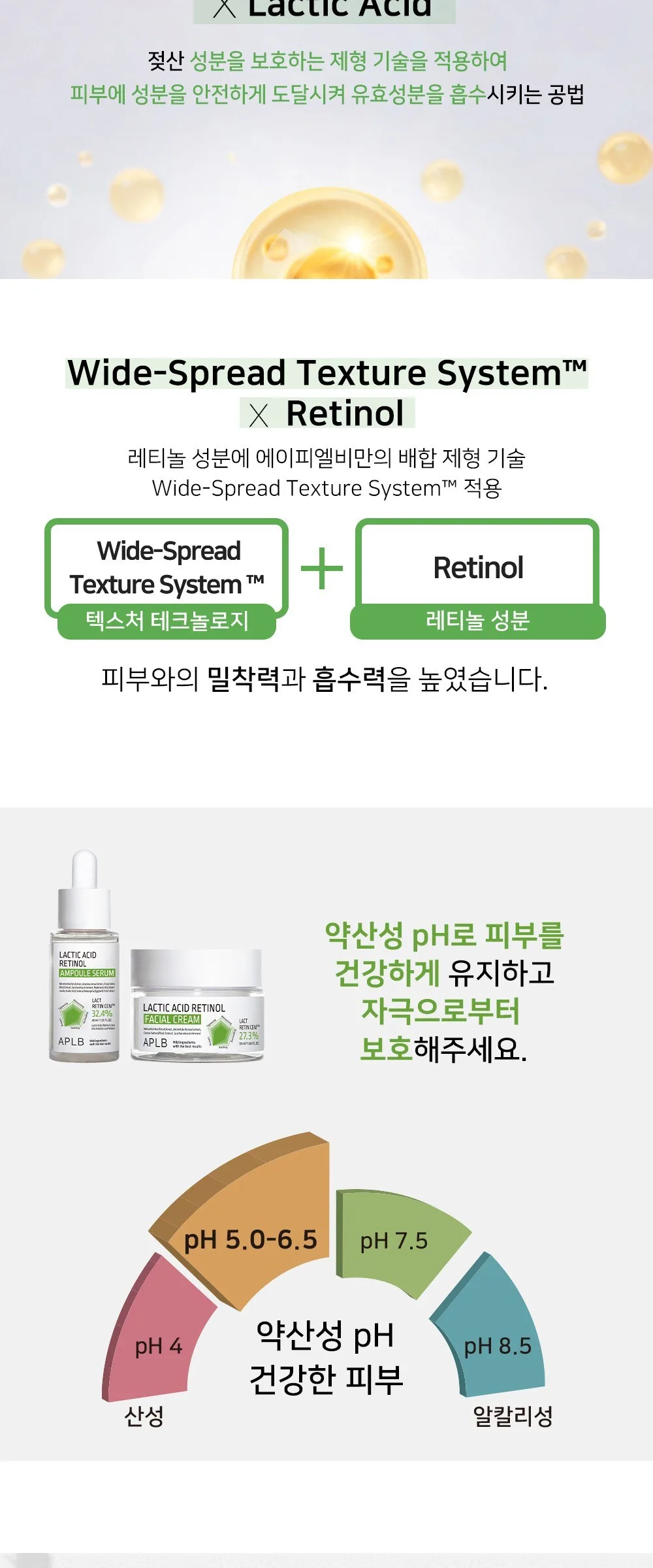APLB Lactic Acid Retinol Facial Cream 55ml Detail