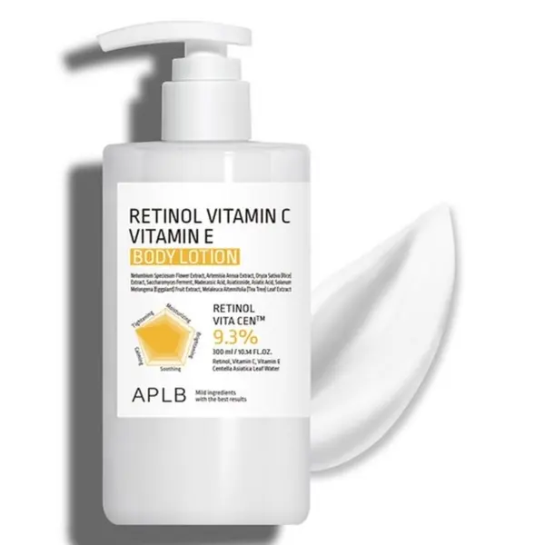 APLB Retinol Vitamin C Vitamin E Body Lotion 300ml
