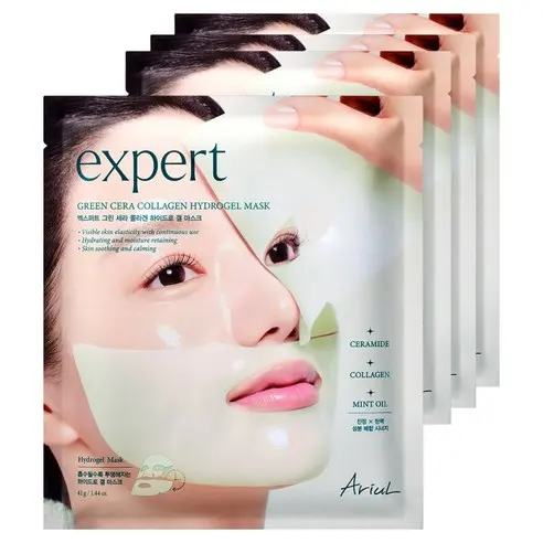 Ariul Expert Green Cera Collagen Hydrogel Mask 41g x 4ea