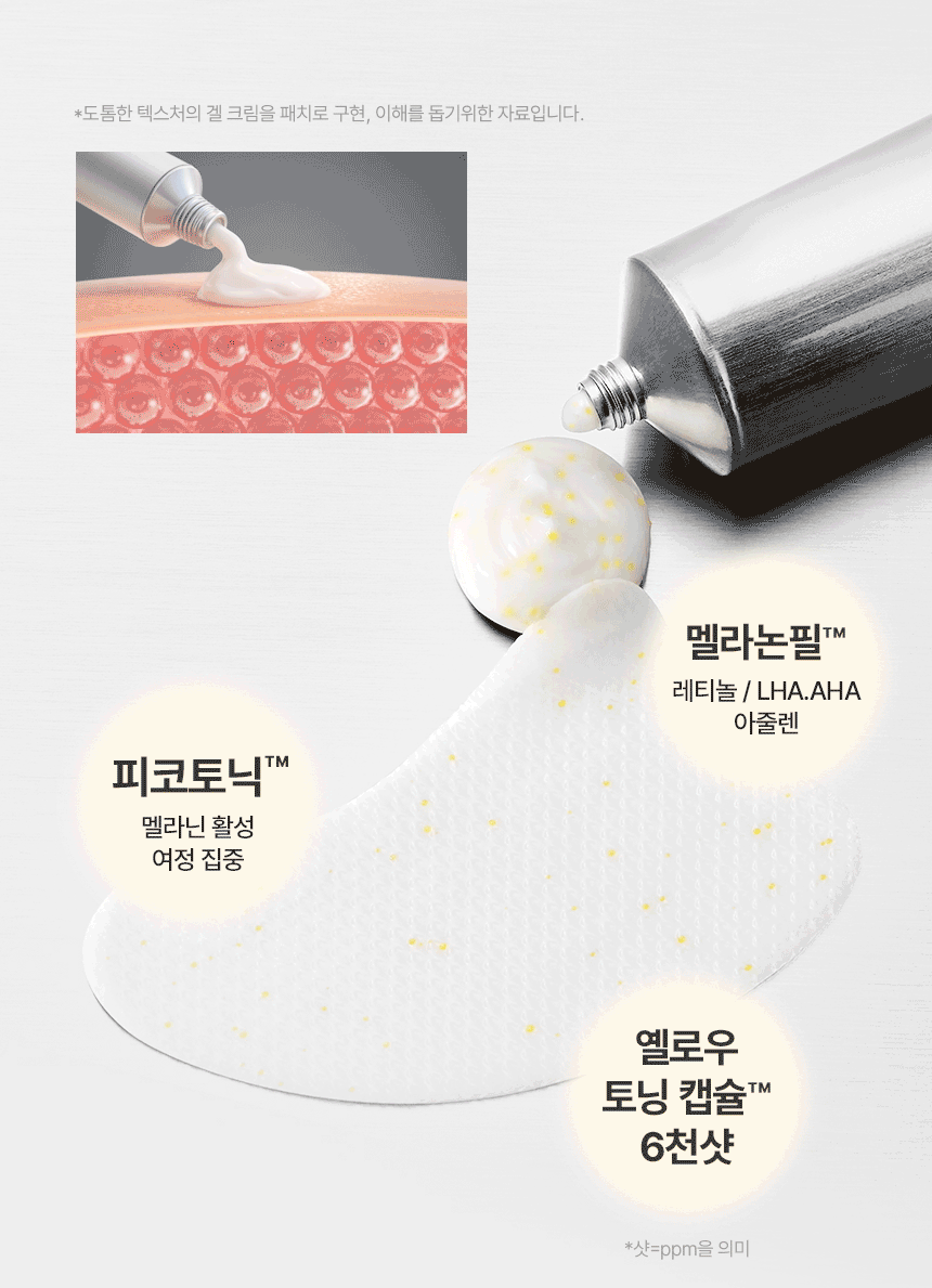 Arocell MELA TXA Toning Patch [5 sheets] Detail