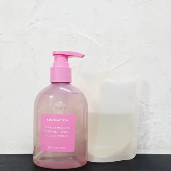 AROMATICA Comfort Moisture Feminine Wash Rose & Geranium 200nl