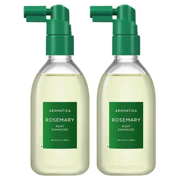 AROMATICA Rosemary Root Enhancer Scalp Essence 100ml 2 Pack