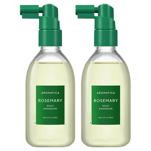 AROMATICA Rosemary Root Enhancer Scalp Essence 100ml 2 Pack