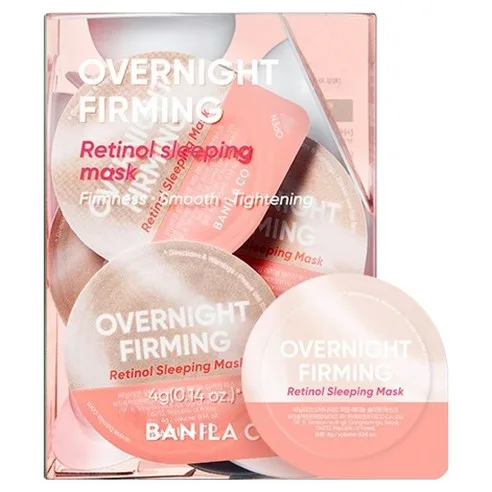 BANILA CO Overnight Firming Retinol Sleeping Mask 4g*12pack