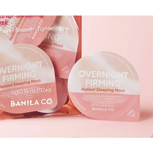 BANILA CO Overnight Firming Retinol Sleeping Mask 4g*12pack - Image 2