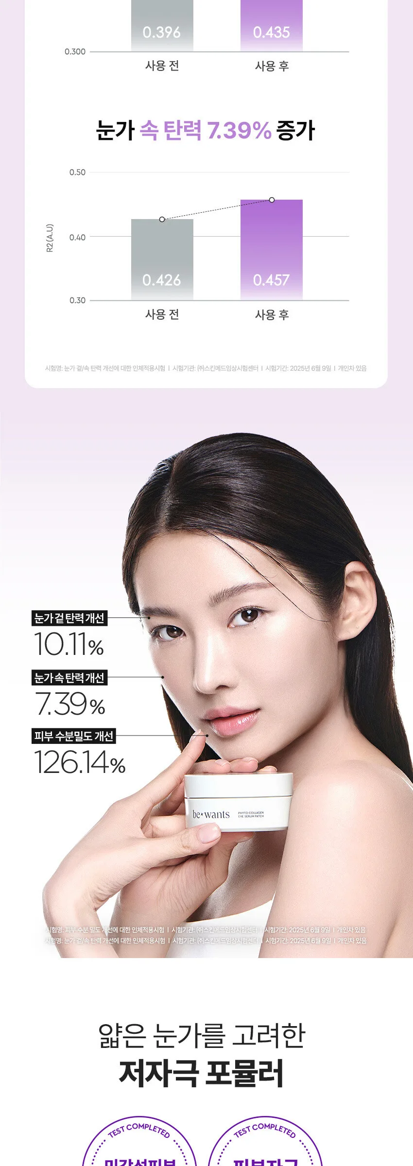 be:wants Phyto Collagen Eye Serum Patch 60 Sheets Detail