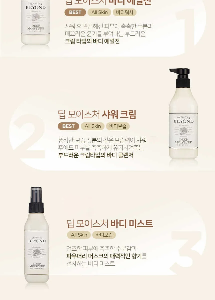 Beyond Deep Moisture Body Oil 200ml Detail
