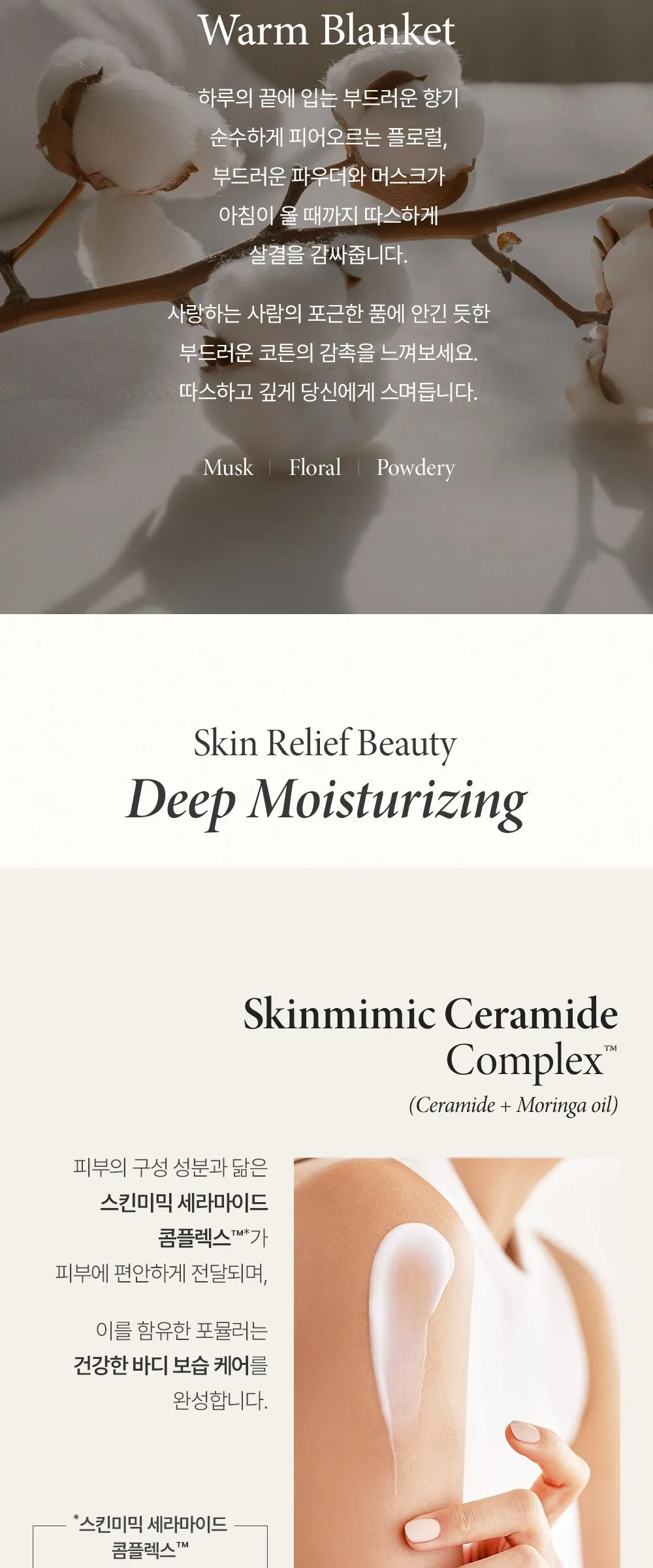 BEYOND Deep Moisture Smoothing Body Emulsion 500ml Detail