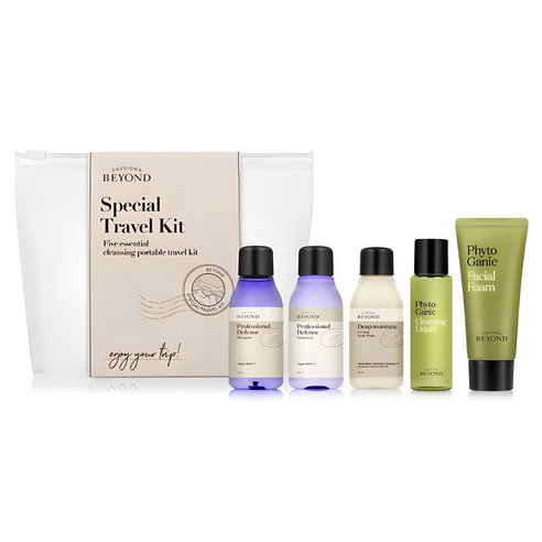 BEYOND Special Travel Kit 5 Essential Cleansing Portable Travel Kit