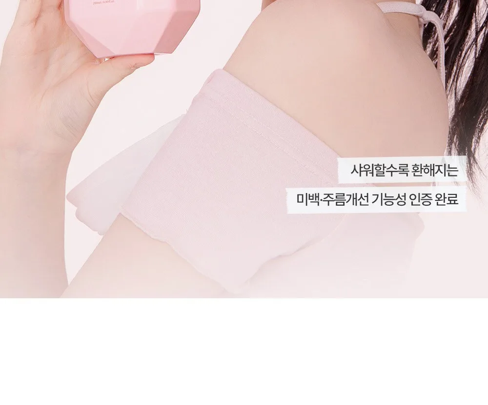 BOM LIGHT ON In Shower Body Tone Up Body Lotion Baby Powder Scent 290ml Detail