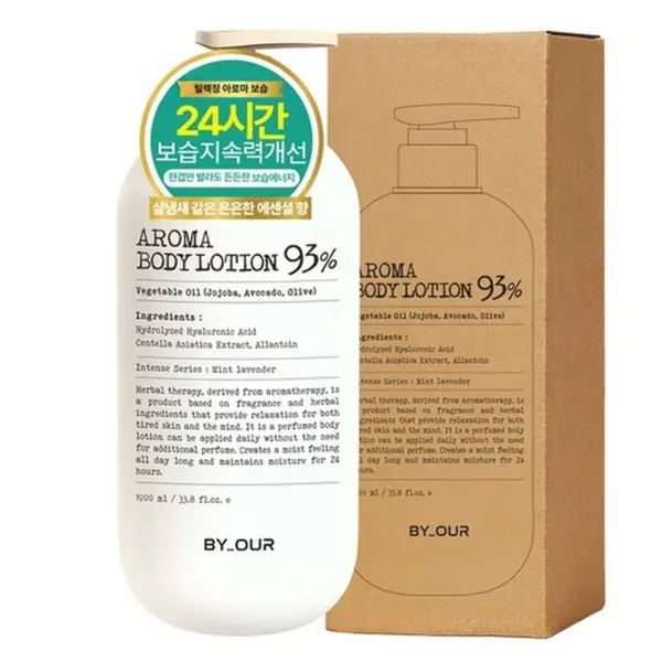BY_OUR Aroma Body Lotion 93% Mint Lavender 1L