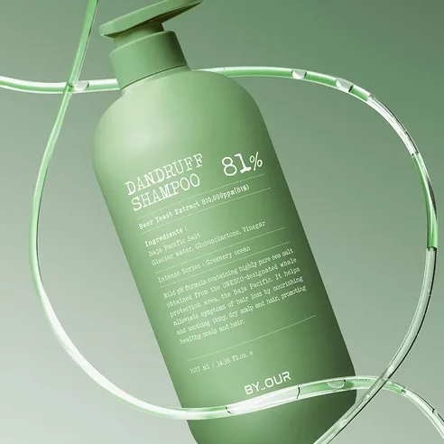 BY_OUR DANDRUFF SHAMPOO 81% 500ml - Image 4