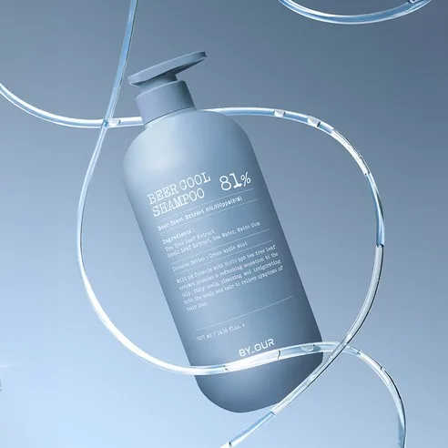 BY_OUR Beer Cool Shampoo 81% Hair Loss Care Green Apple Mint 500ml - Image 5