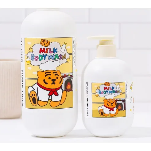 BY_OUR Milk Protein Body Wash Sweet Vanilla 1L - Image 5