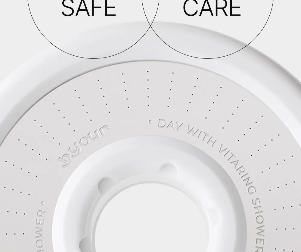 BY_OUR Vita Water Shower Filter, 2pcs, Phytoncide Scent Detail