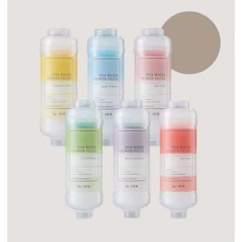 BY_OUR Vita Water Shower Filter 2pcs Dry Rose Scent - Image 5