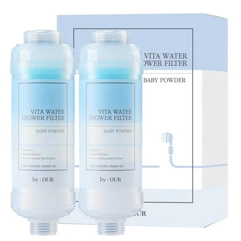 BY_OUR Vita Water Shower Filter 2pcs Baby Powder Scent