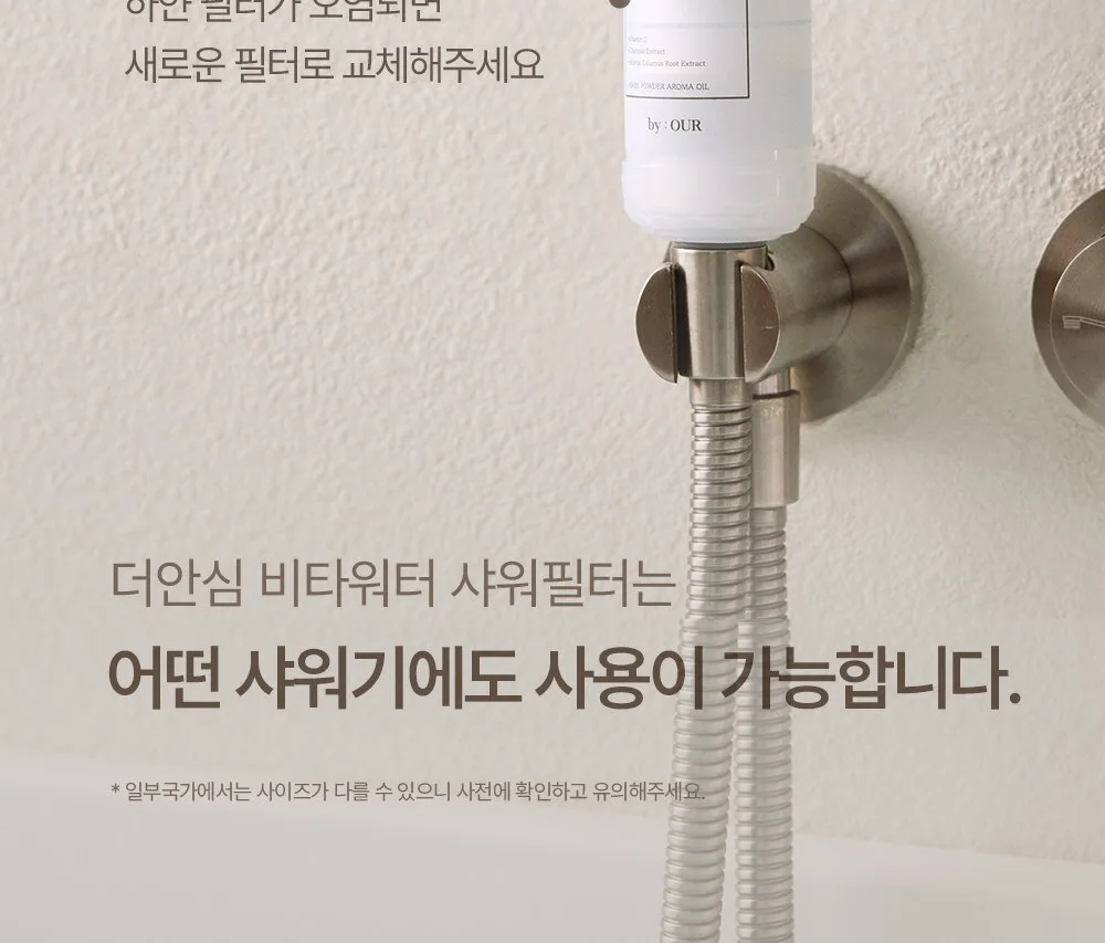 BY_OUR VITAWATER SHOWER FILTER 2pcs Baby Powder Scent Detail