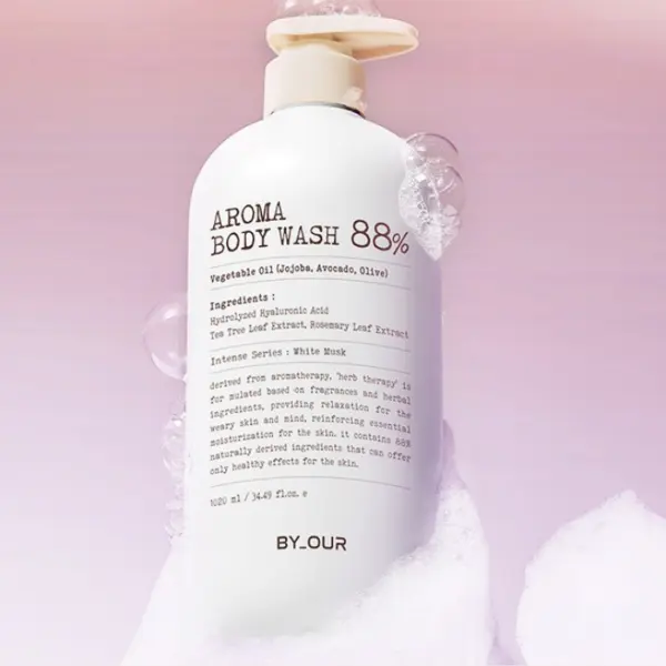 BY.OUR Aroma Body Wash 88% White Musk 1.02L