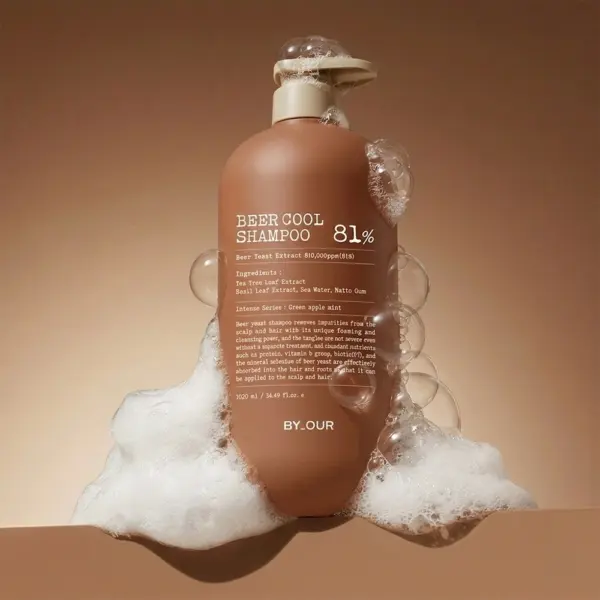 BY_OUR Black Beer 81% Shampoo 1.02L
