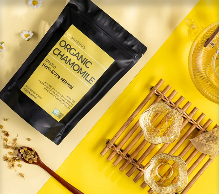 MUARUS Organic Chamomile Tea 1.5g x Variable Quantity EU Certified 1.5g*25teabags*3pack - Image 6